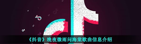 《抖音》晚夜微雨问海棠歌曲信息介绍