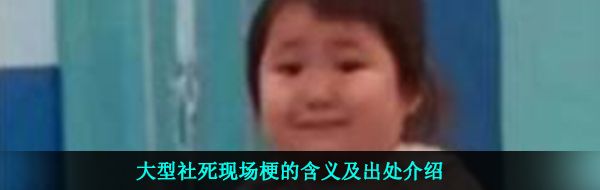 大型社死现场梗的含义及出处介绍