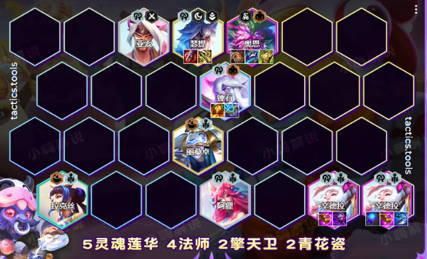 云顶之弈s11莲华辛德拉阵容玩法攻略